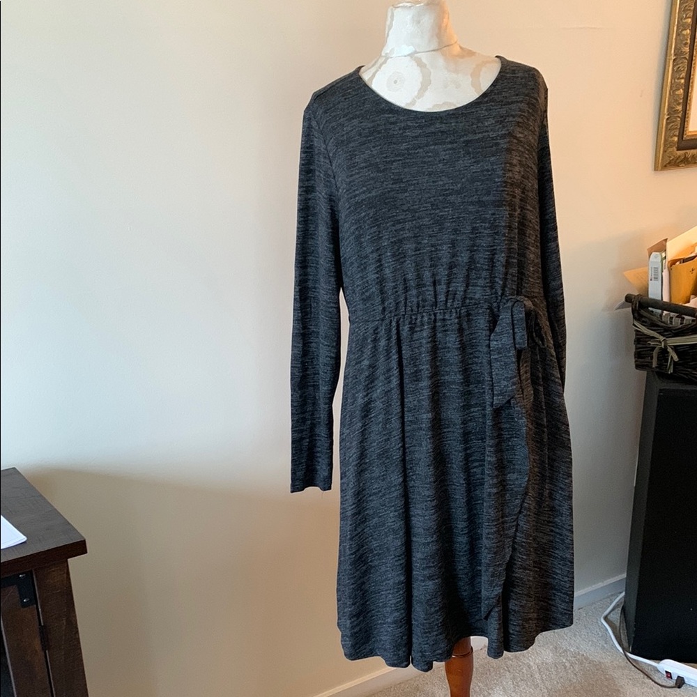 TORRID Gray and Black dress